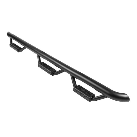 Product of RBP (Rolling Big Power) RBP-218B-RX7 Black Powder Coated Round Nerf Bar - Truck Wheel To Wheel 