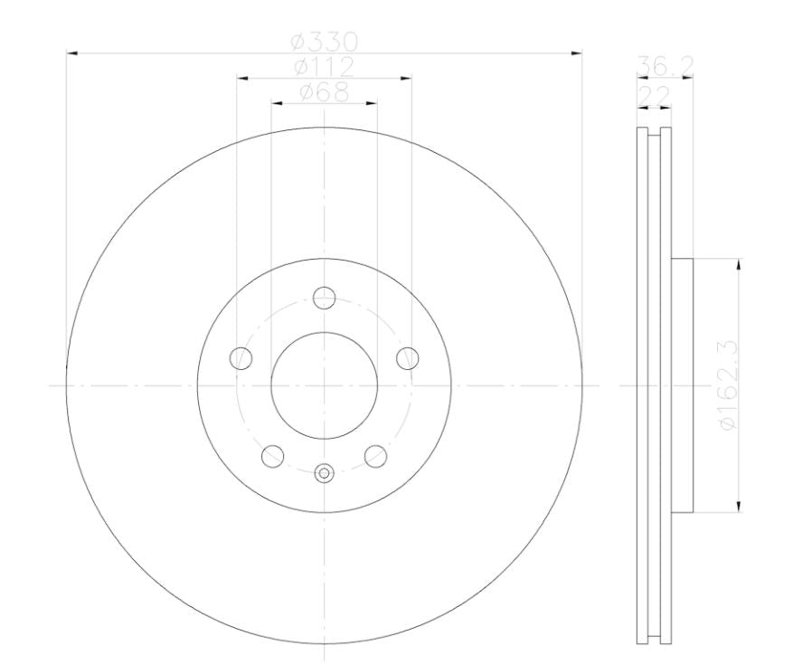 Hella 355123142 Brake Rotor||355123142.Jpg||85||h57355123142||1557657