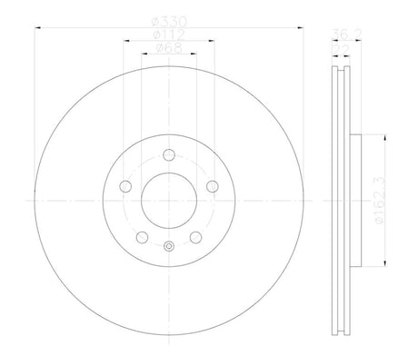 Hella 355123142 Brake Rotor||355123142.Jpg||85||h57355123142||1557657