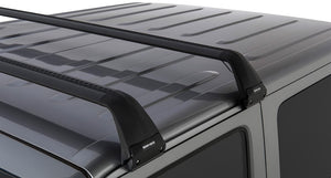 Product of Rhino-Rack USA SG60 49.4 Inch Front Bar/ 50-1/2 Inch Rear Bar Black Roof Rack Cross Bar - Set Of 2 