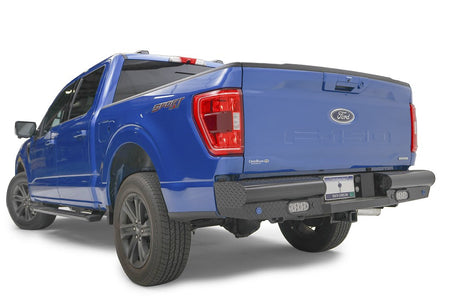 Product of Fab Fours FF21-T5050-1 Black Steel Steel Matte Powder Coated Bumper 