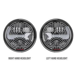 Product of J.W. Speaker 0557193 High/ Low Projector Beam With Built-In Turn Signal Headlight Assembly - LED - Set Of 2 