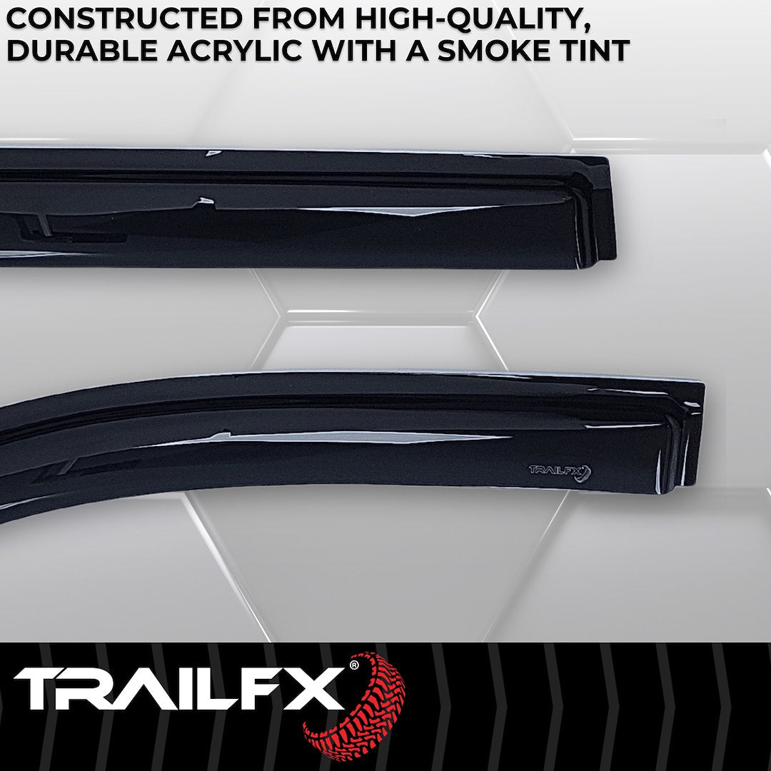 Product of TrailFX 4706H Outside Channel Rainguard 