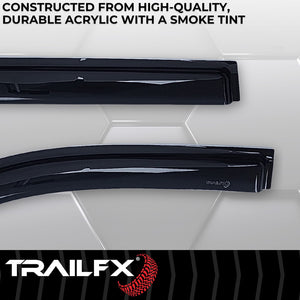Product of TrailFX 4706H Outside Channel Rainguard 