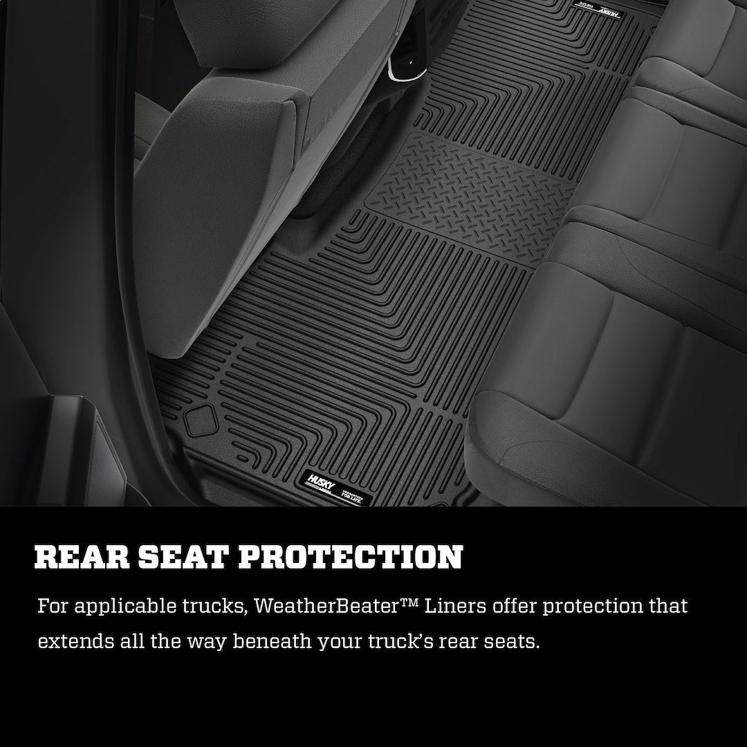 Product of Husky Liner WeatherBeater™ 18001 Black Thermoplastic Polyolefin (TPO) Floor Liner 