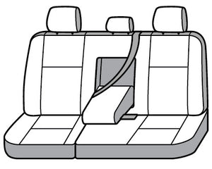 Product of Covercraft SS8466PCCH SeatSaver® Charcoal Black Polycotton Seat Cover 