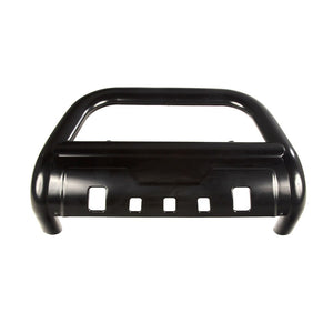 Product of Rugged Ridge 11564.03 Bull Bar Black Powder Coated 3 Inch Yes with skid plate 