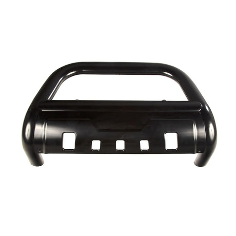 Product of Rugged Ridge 11564.03 Bull Bar Black Powder Coated 3 Inch Yes with skid plate 