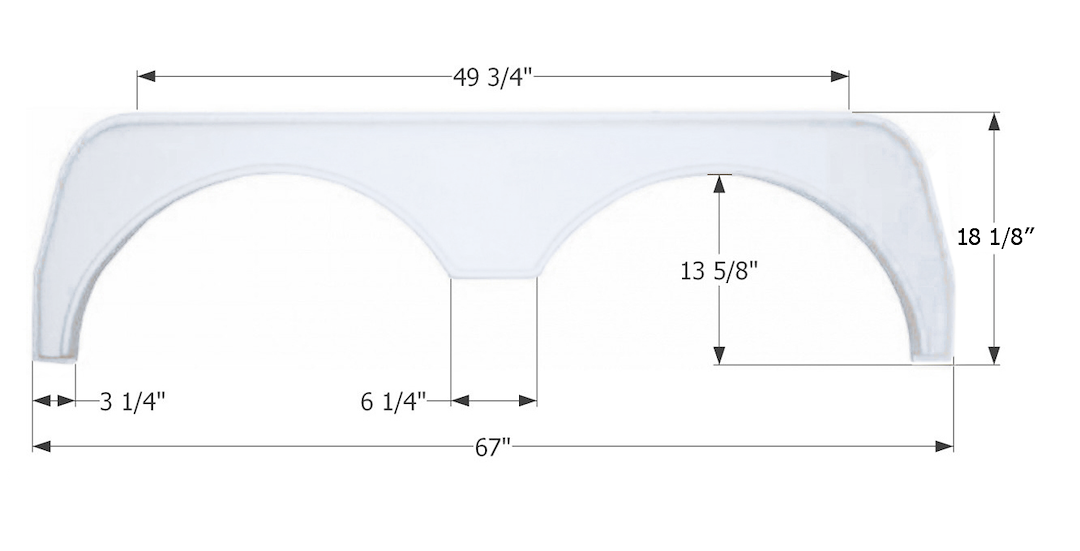 Icon 00410 Fender Skirt||||85||i6s00410||2022633