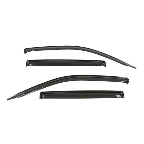 Product of Westin Automotive 72-44480 Wade Wind Deflectors - Slim Design Outside Channel Rainguard 