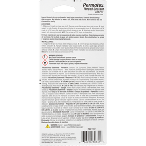 Product of Permatex 80631 Thread Sealant