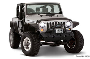 Product of Bushwacker 10919-07 Non-Exposed Fasteners Black Fender Flare - Set Of 4 