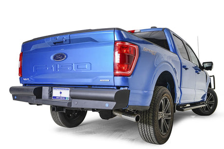 Product of Fab Fours FF21-U5050-1 Black Steel Elite Steel Matte Powder Coated Bumper 