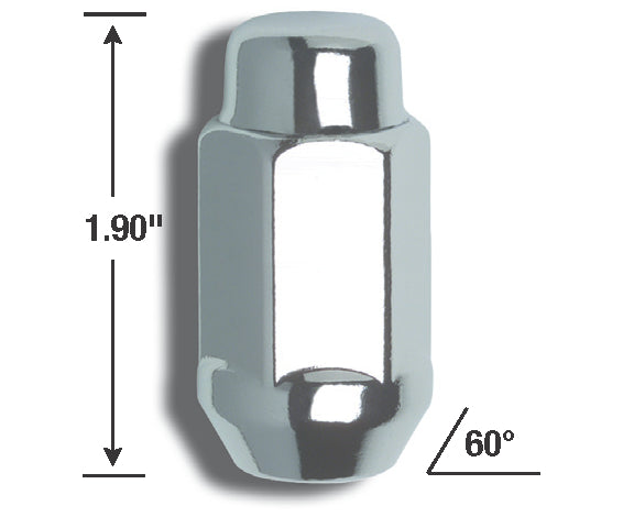 Product of Gorilla 91148XL Acorn Bulge Extra Long 60 Degree Conical Bulge 14x1.5 Lug Nut 