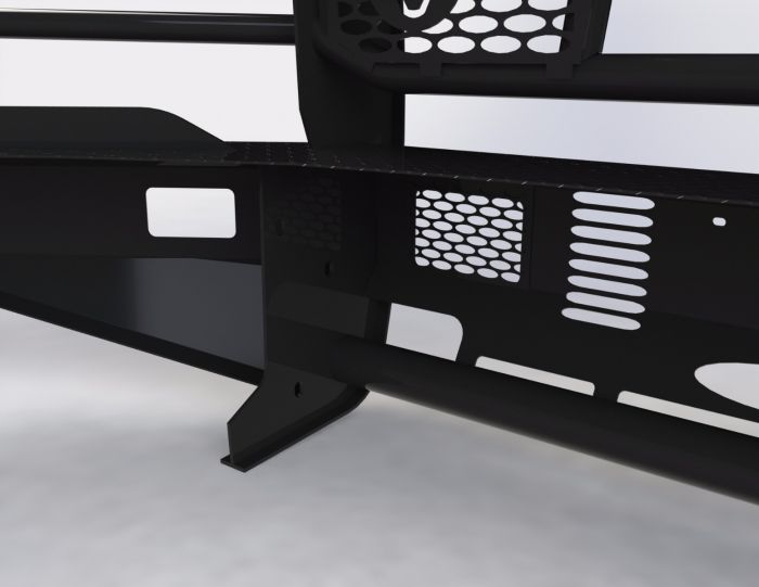 Product of Ranch Hand FSF18HBL1 SUMMIT Steel Matte Bumper 
