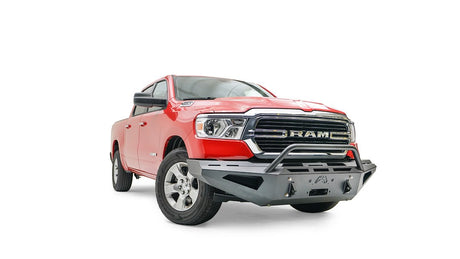 Product of Fab Fours DR19-RS4262-1 Red Steel Steel Powder Coated Bumper 