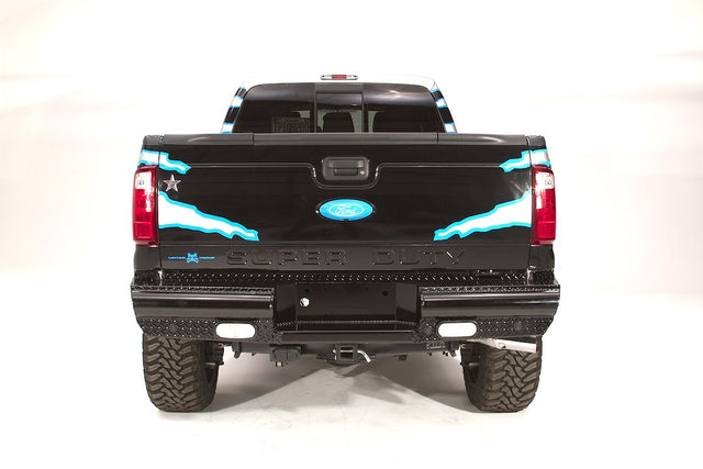 Product of Fab Fours FS08-T1350-1 Black Steel Steel Powder Coated Bumper 