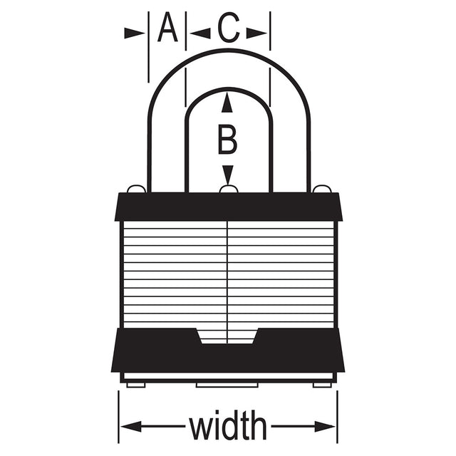 Master Lock Starter Sentry 5kaa4332 Padlock||5kaa4332_1.Jpg||86||m765kaa432||2217246