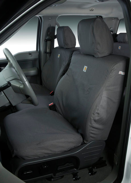 Product of Covercraft SSC2517CAGY Carhartt® SeatSaver® Carhartt Gravel Polycotton Seat Cover 