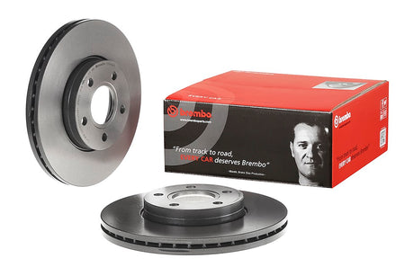 Product of Brembo 09946411C02 Vented 1 Piece Brake Rotor 
