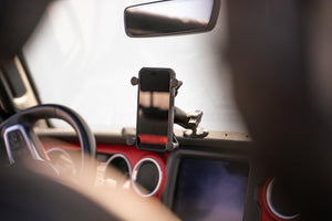 Dv8 Offroad Dmjl-01 Cell Phone Mount Plate||wrangler-Jl-_-Gladiator-Jt-Digital-Device-Dash-Mount_Installed-5.Jpg||95||dv8dmjl01||1626913