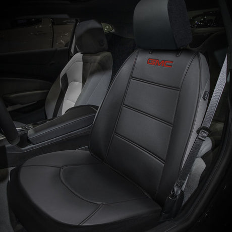 Product of Plasticolor 008580R01 Black With Red Logo Vinyl Seat Cover 