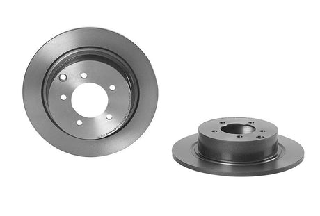 Product of Brembo 08C24711C02 Solid 1 Piece Brake Rotor 