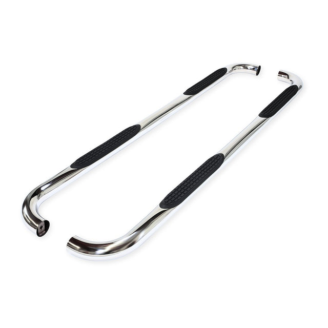 Product of TrailFX A0068S TFX Round Tube Side Steps Nerf Bar With Surface Steps 