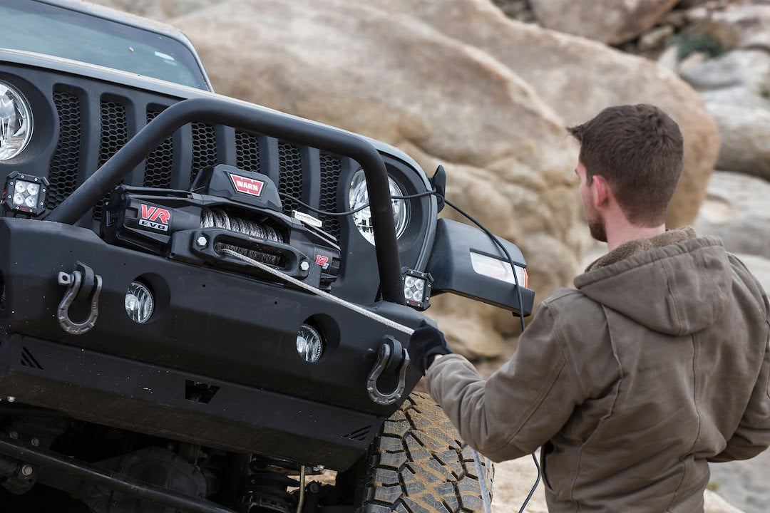 Product of Warn 103255 12000 Pound Vehicle Recovery Winch 