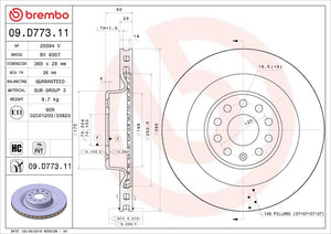 Brembo 09d77311c02 Brake Rotor||09d77311c02.Jpg||85||brm09d77311||1684378