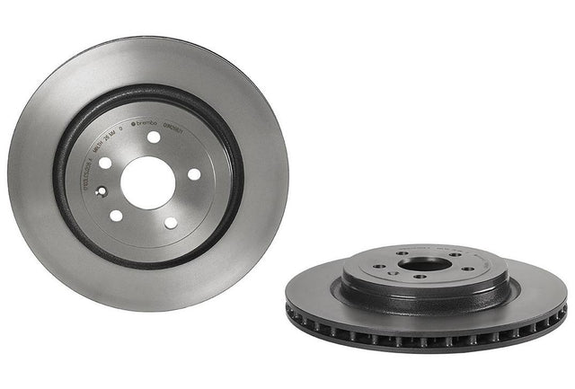 Product of Brembo 09N26621C02 Vented 1 Piece Brake Rotor 