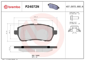 Brembo P24072n Brake Pad||p24072n_1.Jpg||86||brmp24072n||2104536