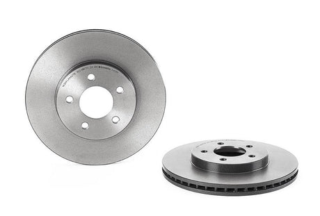 Product of Brembo 09A40111C02 Vented 1 Piece Brake Rotor 