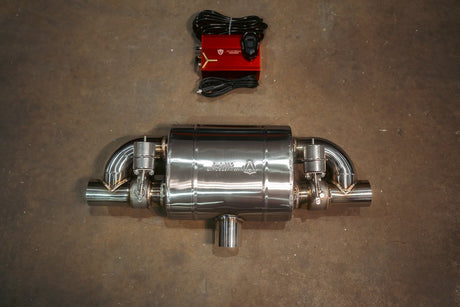 Product of Valvetronic Design UVM.63MM.TSTYLE.X1  Exhaust Muffler 