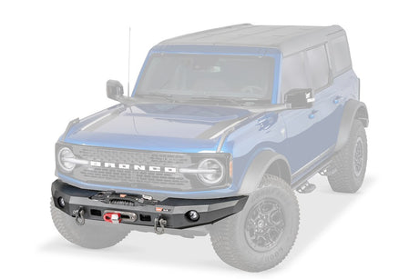 Product of Warn 107870 Elite Series Steel Powder Coated Bumper 