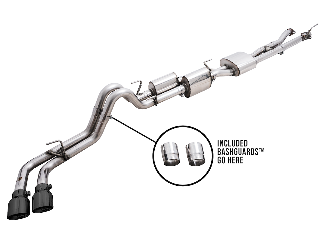 Product of AWE Tuning 3015-33826 0FG Cat-Back System Dual Exhaust System Kit 