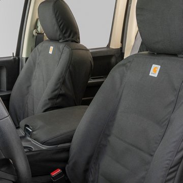Product of Covercraft SSC3490COBK Carhartt® SeatSaver® Black 1000 Denier Cordura Nylon Seat Cover 