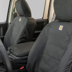 Product of Covercraft SSC3490COBK Carhartt® SeatSaver® Black 1000 Denier Cordura Nylon Seat Cover 