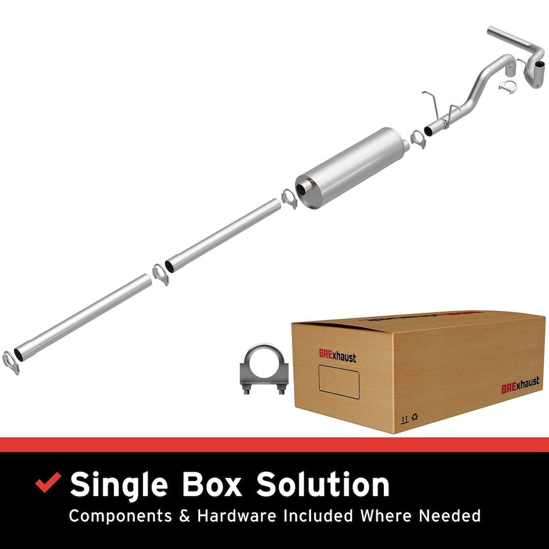 Product of BRE Exhaust 106-0278 Direct-Fit Exhaust Series Cat-Back System Exhaust System Kit 
