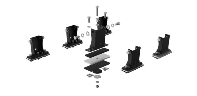 Product of Holman 4089T Roof Rack Mounting Kit - 