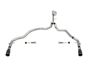 Product of Corsa Performance 21143BLK Xtreme Cat Back System Single Exhaust System Kit 