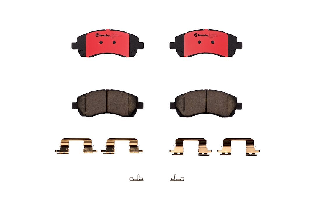 Product of Brembo P78009N Brake Pad - Set Of 4 