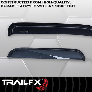 Product of TrailFX 4231H Outside Channel Rainguard 