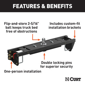 Curt 60690 Gooseneck Trailer Hitch||60690_3008x1990_Fa.Jpg||86||c9360690||845653