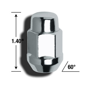 Product of Gorilla 41127B Acorn Bulge 60 Degree Conical Bulge 12x1.25 Lug Nut 