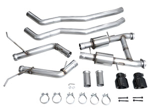 Product of AWE Tuning 3020-33575 Track Edition Cat-Back System Exhaust System Kit 