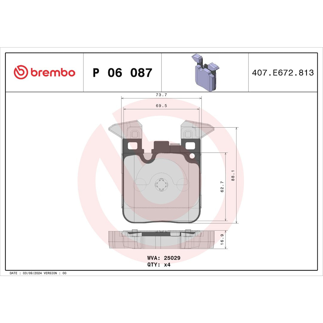 Brembo P06087 Brake Pad||p06087_Drw.Jpg||88||brmp06087||1752494