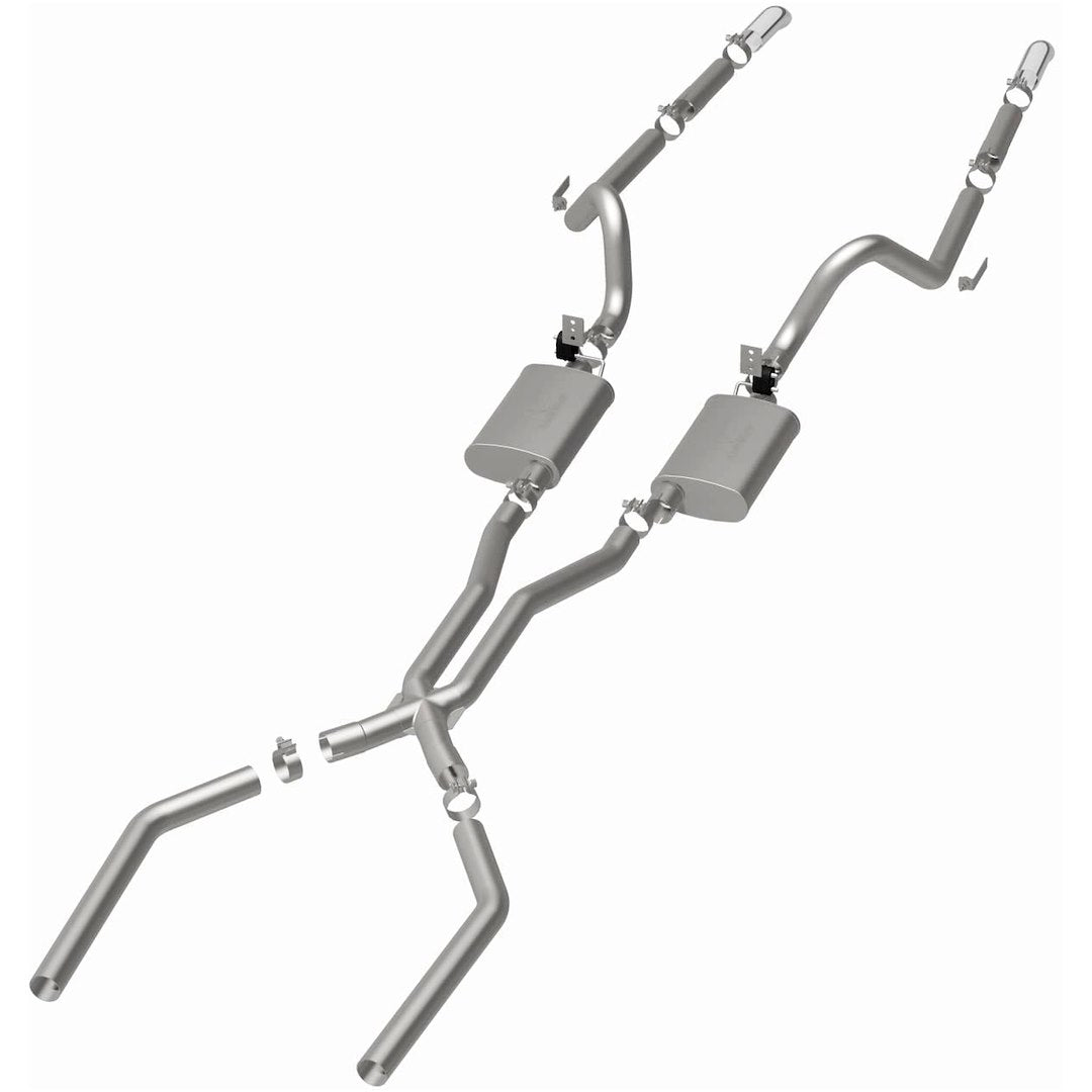Product of Magnaflow Performance 15815 Exhaust System Kit Cat-Back System Dual Exhaust System Kit 