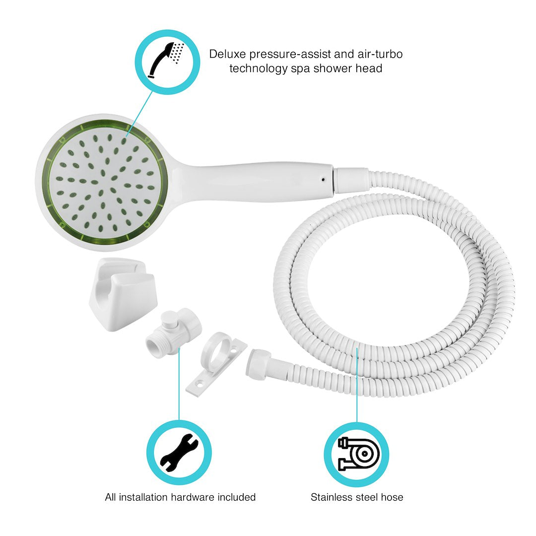 Dura Faucet Df-Sa470k-Wt Shower Head||df-Sa470k-Wt1.Jpg||86||d6udfsa470kwt||880247