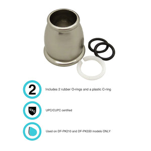 Product of Dura Faucet Df-Rk500-Sn Faucet Spout Nut